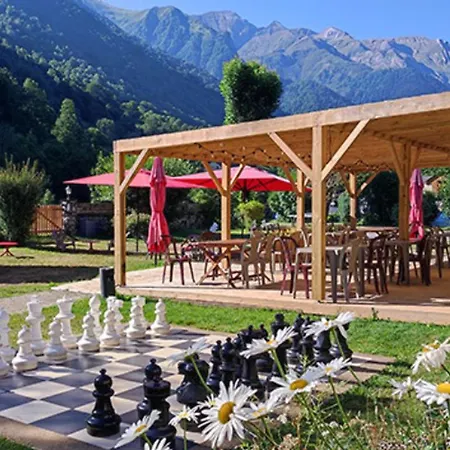 Mobil Avec Animaux - 4 Pers. - Api-1-52-2972 Camping Estaing (Hautes-Pyrenees)